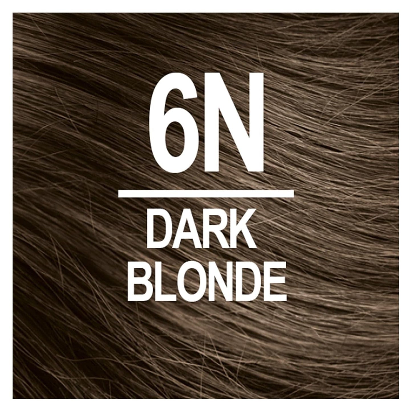 6N Dark Blonde Permanent Hair Color (Pack of 1), Ammonia Free, Vegan, Cruelty Free, up to 100% Gray Coverage, Long Lasting Results (Packaging May Vary)