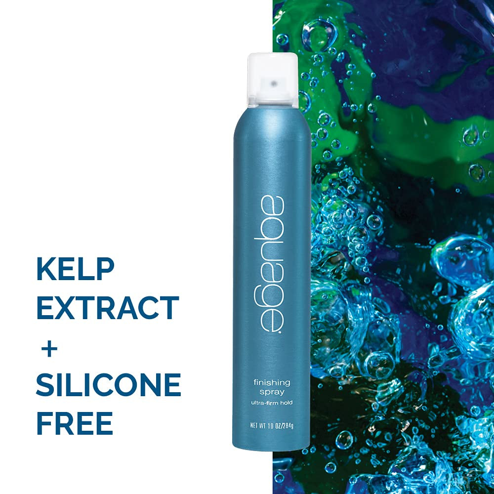 Finishing Spray LVOC, Firm Hold Hairspray, Delivers Humidity Resistance and Lasting Style Retention with Max Shine, 50% VOC, 10 Oz