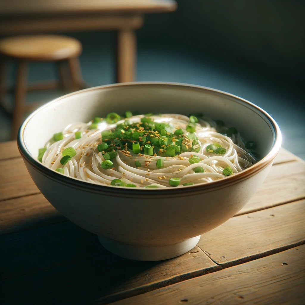 KA-ME Chinese Noodles, Low Fat, Low Sodium, 8Oz Pouches (3 Pack) | Bundled with  Bamboo Chopsticks -Perfect for Quick, Authentic, and Delicious Meals