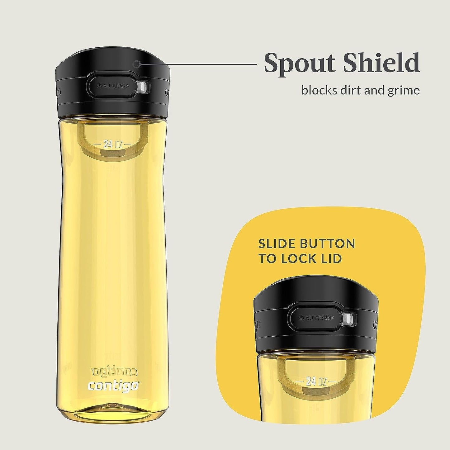 Jackson 2.0 Leak-Proof Water Bottle, 24 Oz., 2-Pack