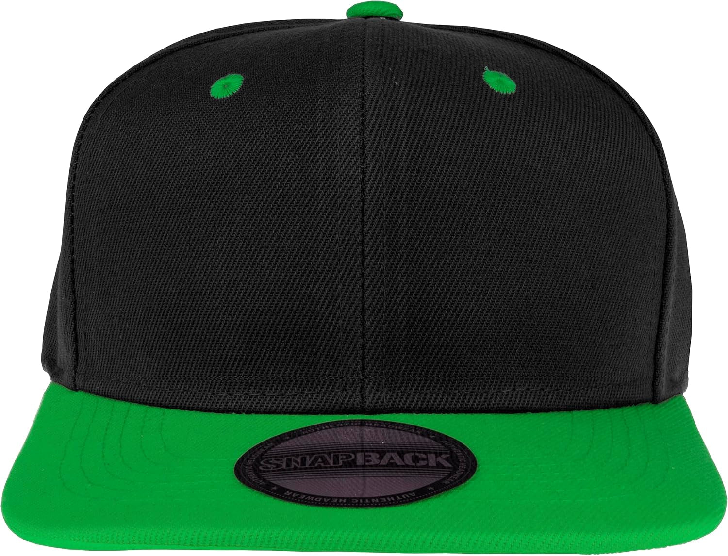 Snapback Hats for Men - Flat Bill Brim Baseball Cap Hat - Plain Blank Adjustable - WORLD TIME VISITS