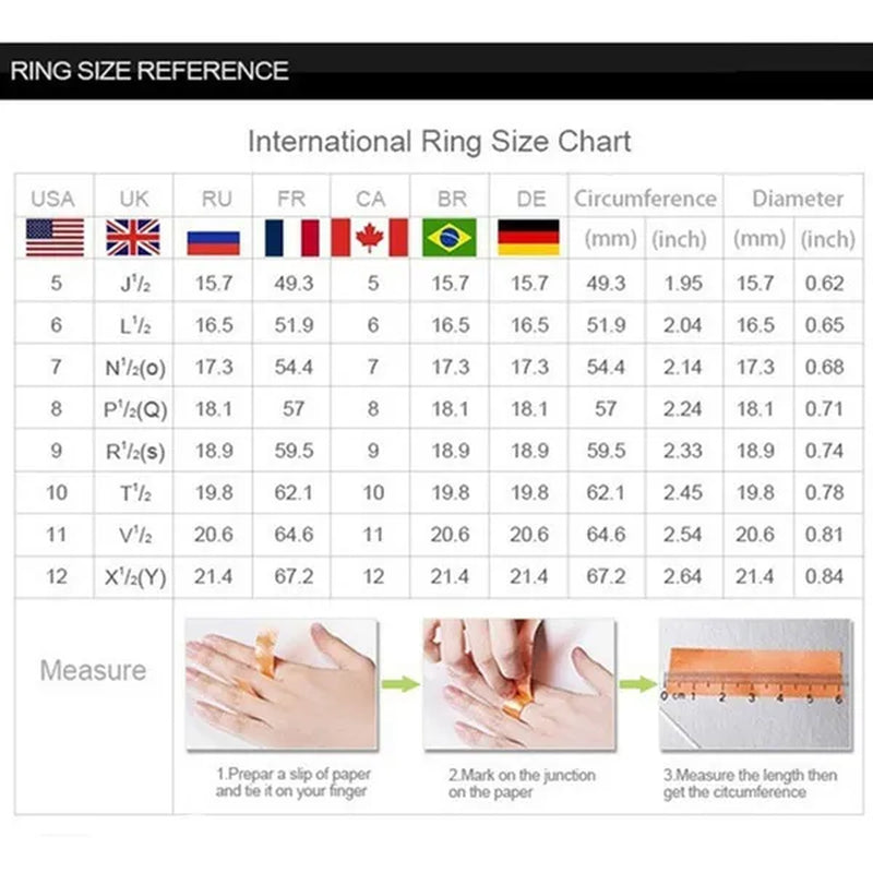 Fashion Stacking Jewelry for Women Rings Exquisite 925 Sterling Silver Ring White Sapphire Diamond Wedding Band Elegant Bride Proposal Engagement Party Accessories Anniversary Gift