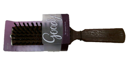 Styling Essentials Hairbrush – Plastic Woodgrain and Synthetic Boar Bristles Leave Hair Shiny and Smooth for All Wet and Dry Hair Types - Hair Accessories for Women, Men, Boys, and Girls