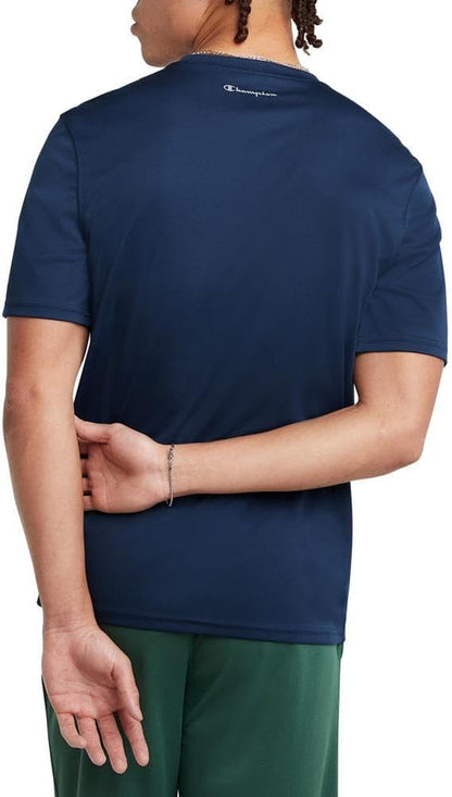 Men'S Tshirt, Sport Tee, Moisture Wicking, anti Odor, Athletic T-Shirt for Men Reg. or Big & Tall - WORLD TIME VISITS