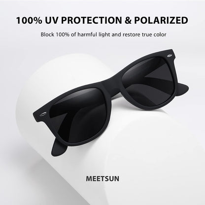 Polarized Sunglasses for Men Women Classic Retro Sun Glasses for Driving UV Protection