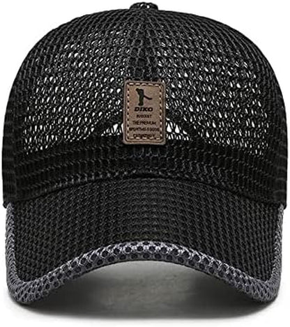 Summer Mesh Baseball Cap for Men Women Trucker Mesh Hat Baseball Hats Outdoor Sports Running Hat