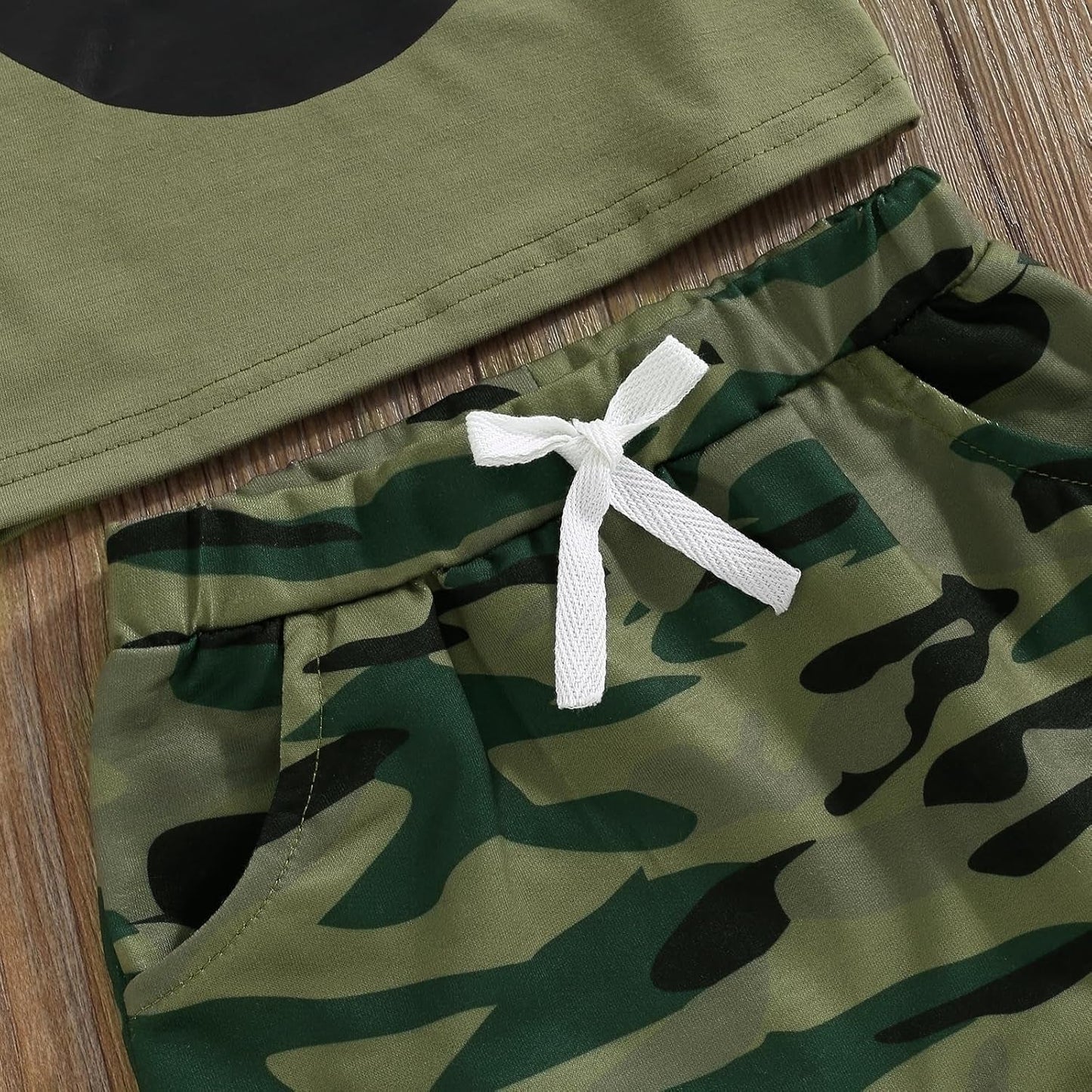 Summer Toddler Girl Clothes Baby Outfits Daddy'S Girl Short Sleeve T-Shirt Tops Camouflage Shorts Set for 2T 3T 4T