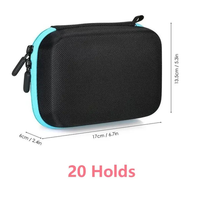 20/40/80 Holds Rhinestone Painting Storage Bag Diamond Embroidery Box Diamond Painting Accessory Case Clear plastic Beads Weather Storage Boxes Cross Stitch Tools