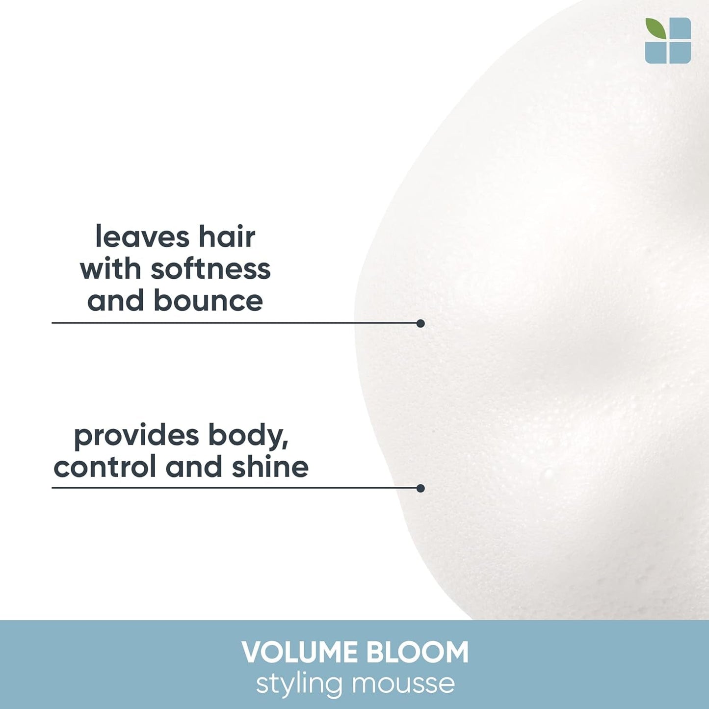 Styling Whipped Volume Mousse | Provides Body, Control & Shine Leaving Hair with Natural Softness | Medium Hold | Paraben-Free | Vegan | 8.5 Oz. | 8.5 Fl. Oz