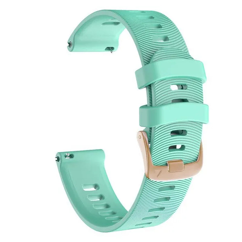 Garmin 245 Sports Watch Silicone Strap, 20mm Sports Bracelet for Forerunner 245M / 645 / Vivoactive3 / Vivomove HR