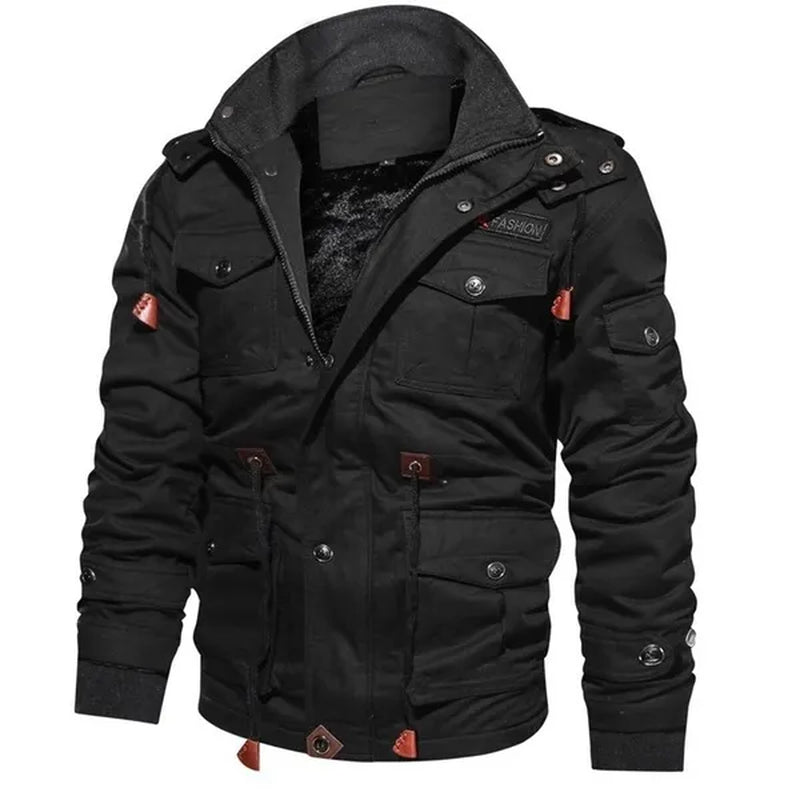 3 Colors Outdoor Cashmere Cotton Clothes for Men in Europe and America