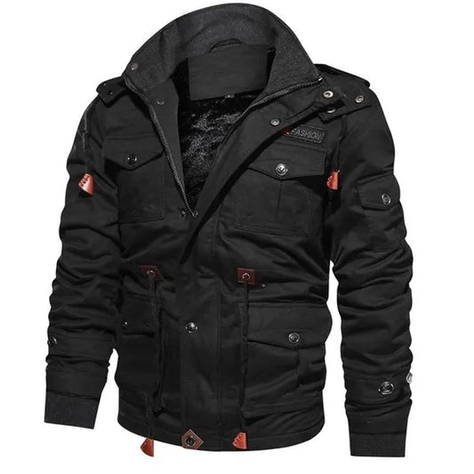 3 Colors Outdoor Cashmere Cotton Clothes for Men in Europe and America