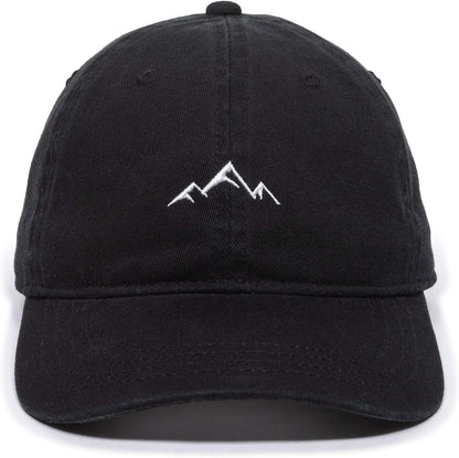 Mountain Dad Hat - Unstructured Soft Cotton Cap
