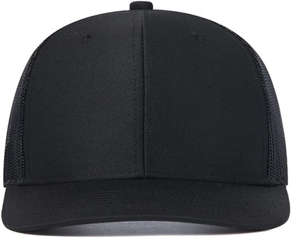Trucker Hat - Mesh Snap Back - Unisex Adjustable Baseball Cap - Outdoor Hats for Men Women