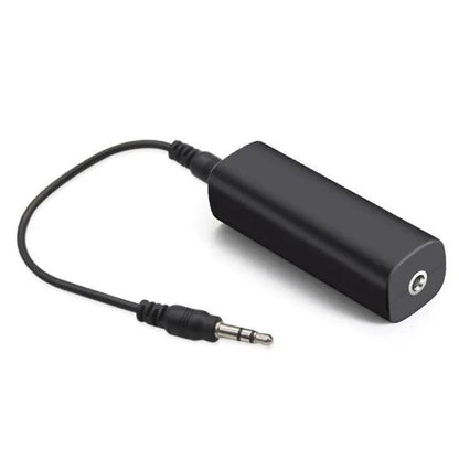 Ground Loop Noise Isolator for Car Audio/Home Stereo System with 3.5Mm Audio Cable (1PC)