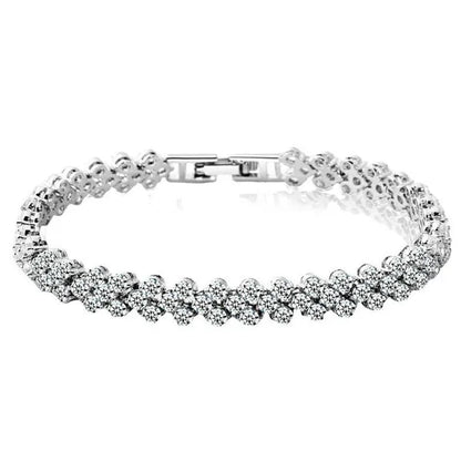 Crystal Bracelet Bracelet Diamond Fashion Joker Jewelry - WORLD TIME VISITS