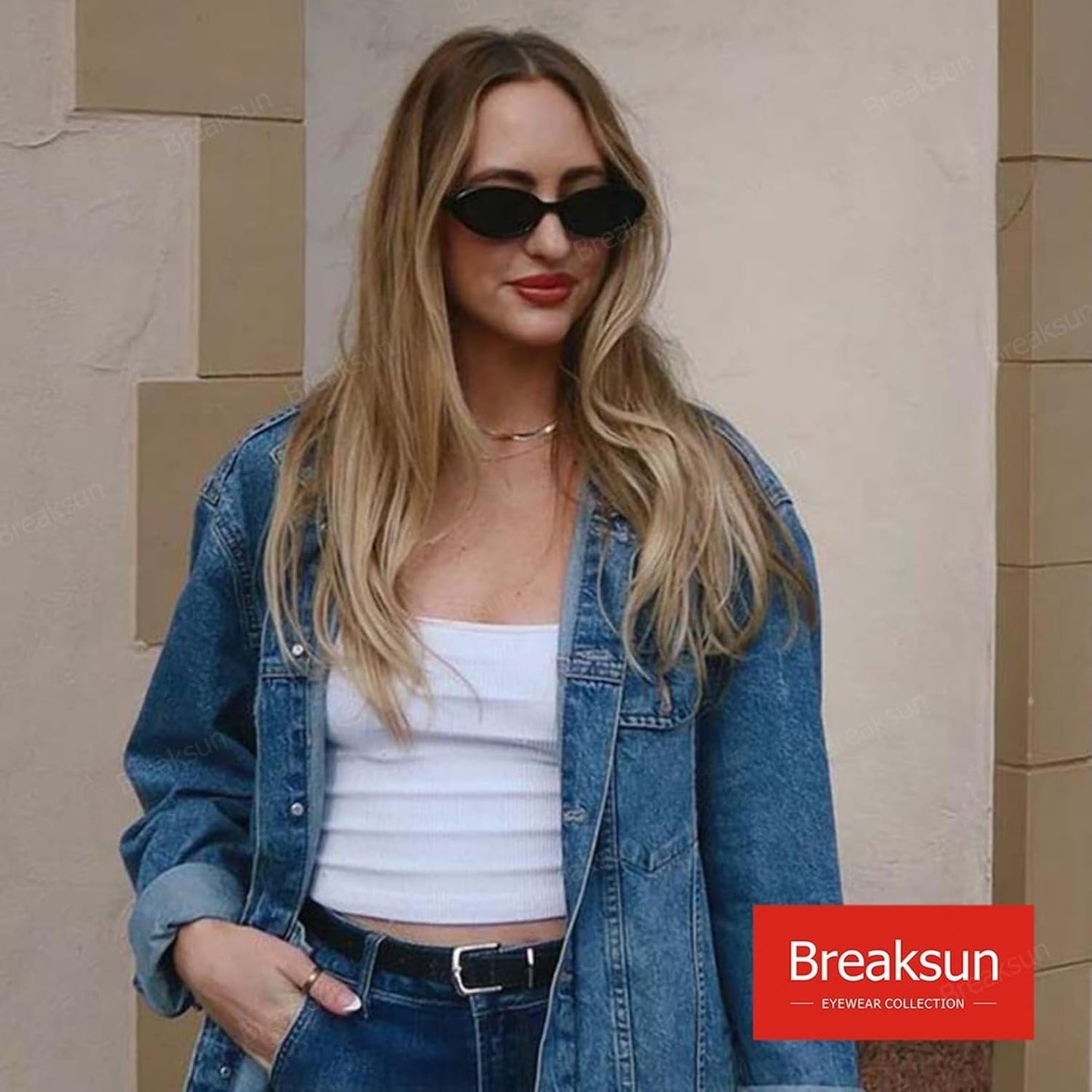 Retro Oval Sunglasses for Women Men Fashion Small Oval Sunglasses 90S Vintage Shades