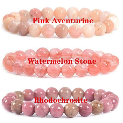 6mm 8mm Natural Stone Chakra Beaded Charm Bracelets Tiger Eye Amethyst Lapis Lazuli Healing Beads Bracelet Women Yoga Jewelry