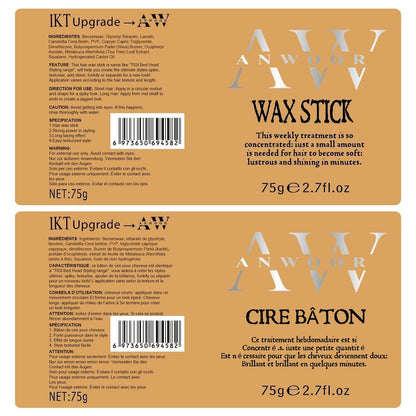 Hair Wax Stick, Wax Stick for Hair Flyaways Kids & Women Hair Accessories for Women Girls Hair Bun Maker for Kids Hair Slick Stick Baby Hair Gel Stick Kids Hair Products Hair Smoothing Stick