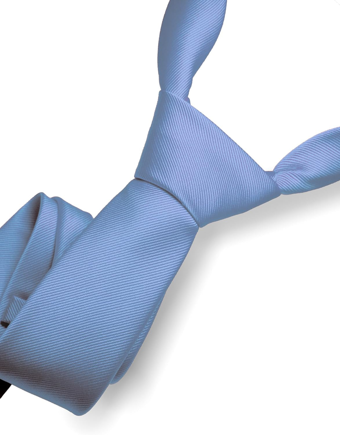 Solid Color Tie Formal Necktie for Men