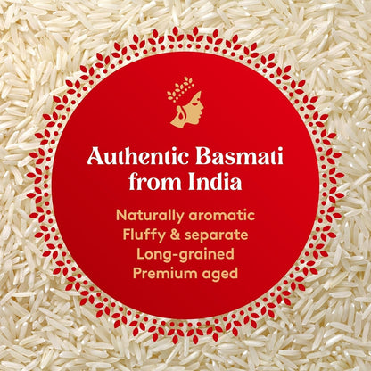 Tikka Masala Basmati Rice - Ready to Heat Basmati Rice - (4 Pack) 8.5 Oz Microwaveable Pouch