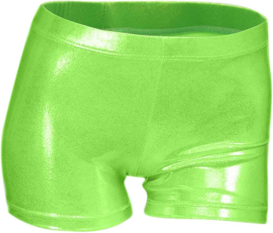 Aosva Little Big Girls' Sparkle Dance Tumbling Athletic Gymnastics Short 2-14Years - WORLD TIME VISITS