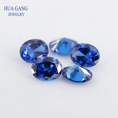 AAAAA VVS1 LOOSE GEMSTONE EXQUISITE 9.03CT ROYAL BLUE SAPPHIRE 10X14Mm OVAL CUT