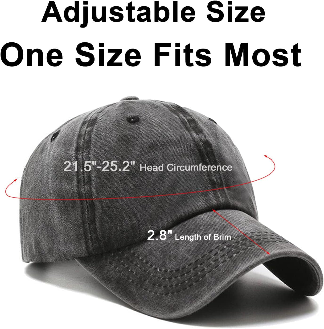 Baseball Cap Golf Dad Hat Adjustable Original Classic Low Profile Cotton Hat Unconstructed Plain Cap Men Women - WORLD TIME VISITS