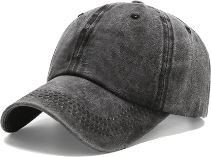 Baseball Cap Golf Dad Hat Adjustable Original Classic Low Profile Cotton Hat Unconstructed Plain Cap Men Women - WORLD TIME VISITS