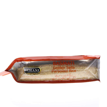 Basmati Golden Sella Parboiled Rice 11LB - Great Value Savings - 1 LB FREE - Easy to Cook - Low Glycemic Index (1 Pack: 11 Pounds)