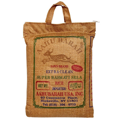 Basmati Sela Rice - Extra - Long Grain for Superior Culinary Delights 10Lb Pack - WORLD TIME VISITS