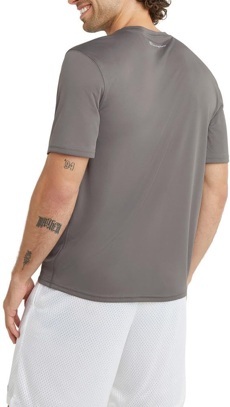 Men'S Tshirt, Sport Tee, Moisture Wicking, anti Odor, Athletic T-Shirt for Men Reg. or Big & Tall - WORLD TIME VISITS