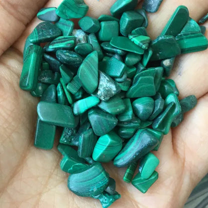 40 Mini Gemstone Bottles Chip Crystal Healing Tumbled Gem Reiki Wicca Stones Set