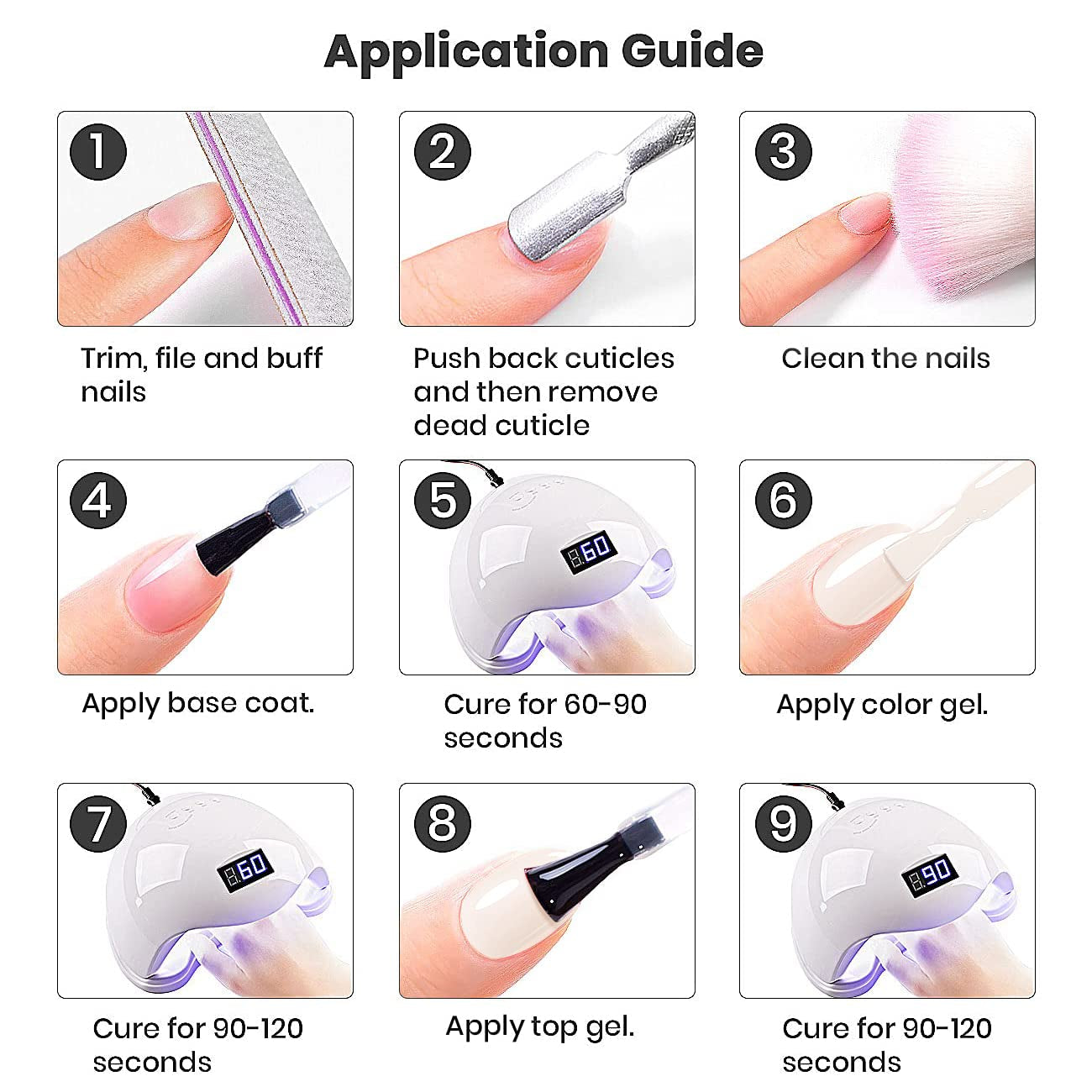 Nude Gel Polish Pale Pink Neutral Nude Colors Skin Tone Light Pink Gel Nail Polish 15Ml Single Bottle Sheer Jelly Transparent Polish Soak off UV LED Cured for Home Salon DIY French Manicure