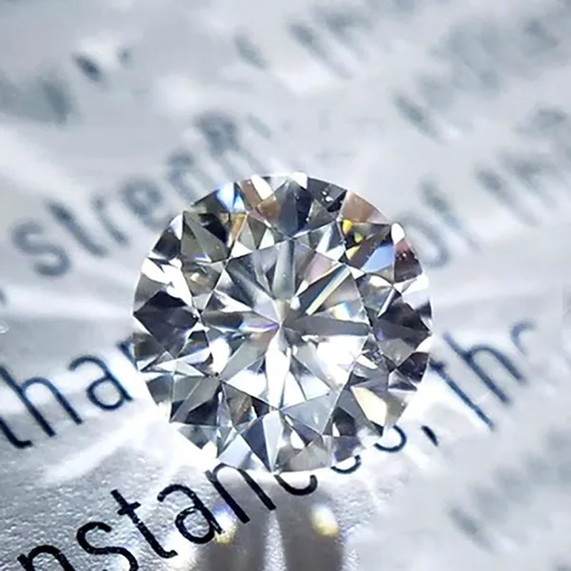 HOLYCOME  Loose Gemstones Moissanite Diamond Best GH Color 2ct Excellent Undefined Cut Gem Stone For Jewelry Diamond Ring