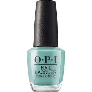 OPI Nail Lacquer, Closer than You Might Belém, Green Nail Polish, Lisbon Collection, 0.5 Fl Oz
