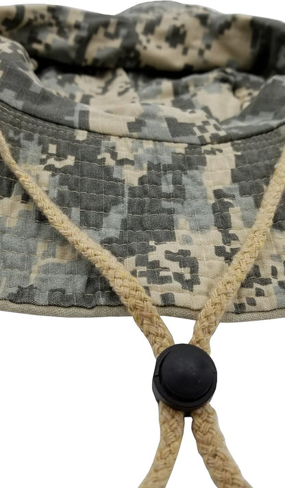 Outdoor Boonie Sun Hat for Hiking, Camping, Fishing, Operator Floppy Military Camo Summer Cap for Men or Women