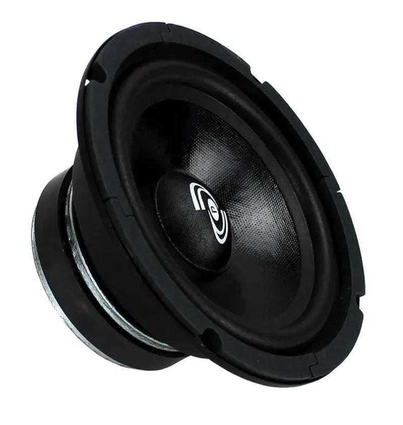 Pyle 6.5" 300W Car Mid Bass Midrange Woofer Audio Speaker 8 Ohm Black (Open Box) - WORLD TIME VISITS