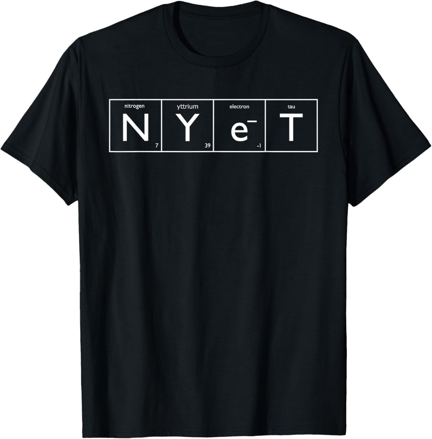 Nyet Funny Russian Word No T-Shirt