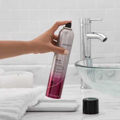 Flip Turn Volumizing Finishing Spray | for Most Hair Types | Humidity Protection | Hold Level 10+ | Protect against Pollution & Harmful UV | Paraben & Sulfate Free | 72 Hour Hold