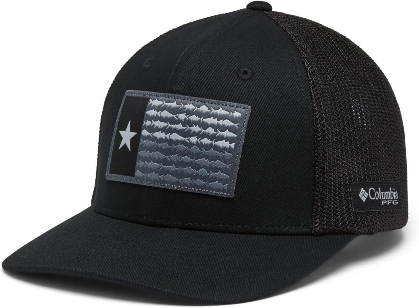 Unisex Adult PFG Fish Flag Mesh Ball Cap