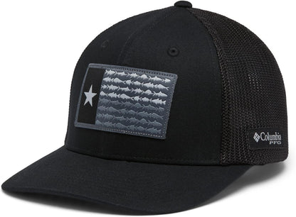 Unisex Adult PFG Fish Flag Mesh Ball Cap