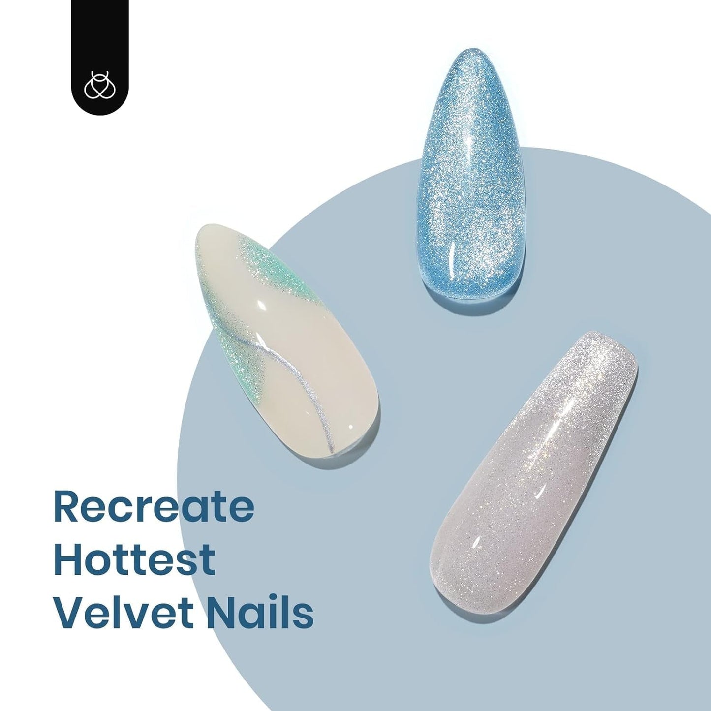 Beetles 6 Colors Holographic Glitter Cat Eye Gel Nail Polish Kit with Magnet Romantic Galaxy Series Soak off Uv Led Gel Nail Polish Set Home Diy Manicure Nail Salon Varnish Nail Art