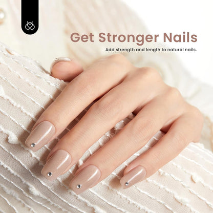 Beetles Builder Gel 12 Pcs, 8-In-1 Pink Rose Nude Gel Builder for Nails Beige White Colors Hard Gel Builder Extension Gel Nail Strengthener Nail Art Design Summer Gifts for Women