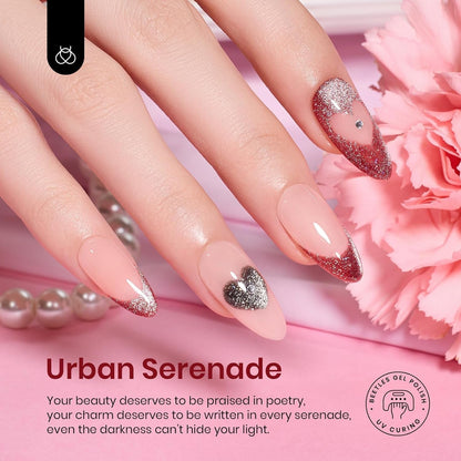 Beetles Cat Eye Gel Nail Polish Set 6 Colors Glitter Red Purple Blue Nail Polish with Magnet Spring Gel Polish Soak off U V Led Gifts for Women Girls Salon DIY Home - WORLD TIME VISITS