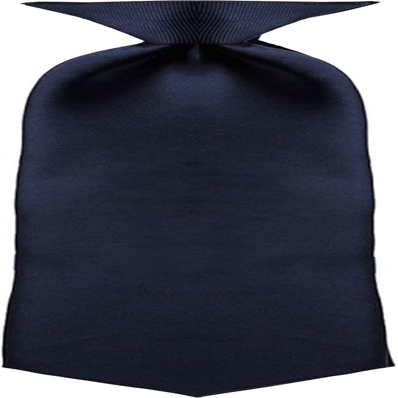 Clip on Ties for Men - Premium Black Solid Color Clip on Tie - WORLD TIME VISITS