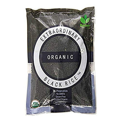 Bgreen Organic Black Rice Pack of 3 Non-Gmo Kosher Gluten Free 3 Lbs