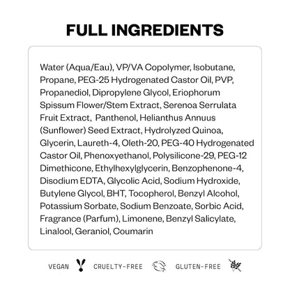 Big Time Volume Hair Mousse | Volume + Thickening + Lightweight Formula | 6.2 Oz
