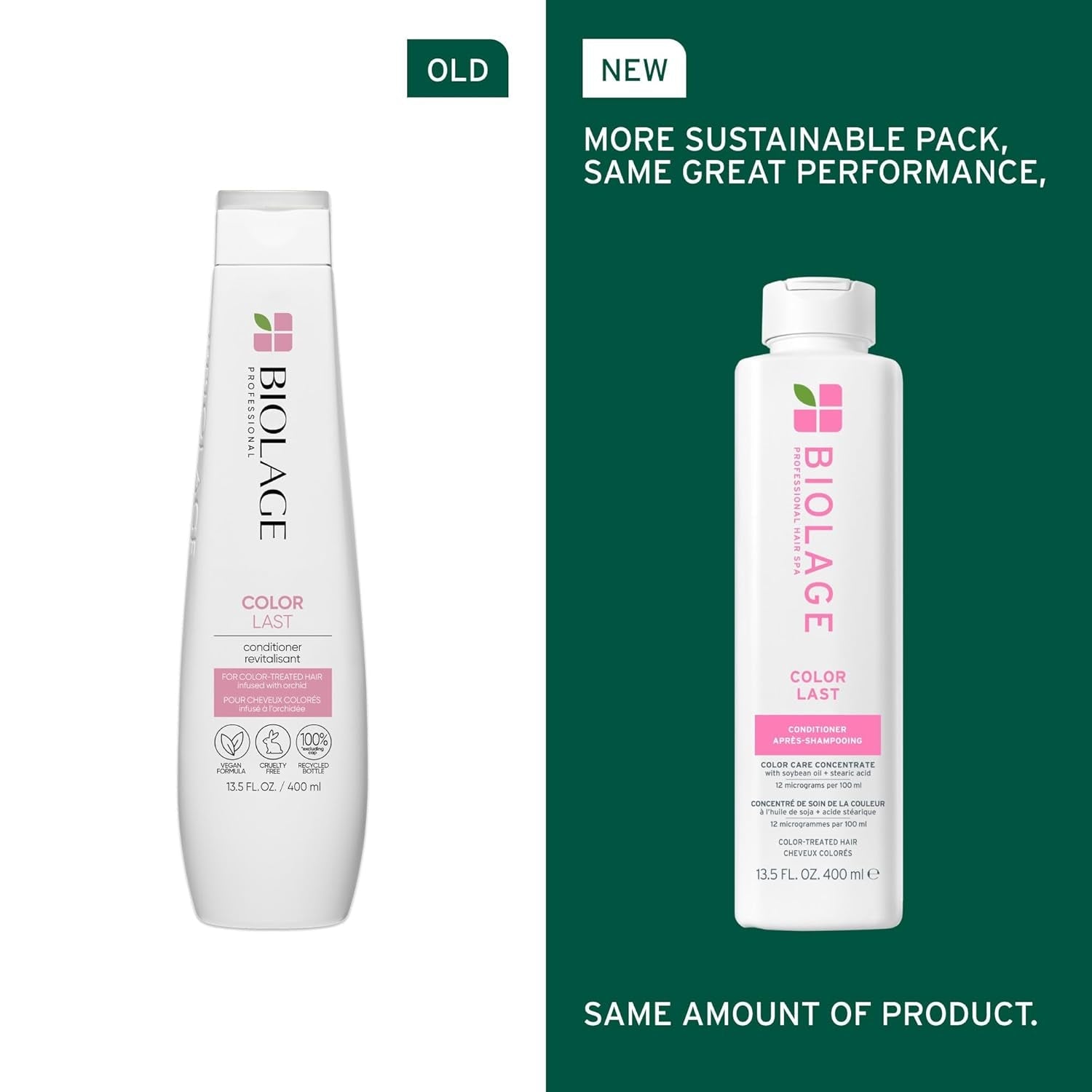 Biolage Color Last Conditioner - Protects & Preserves Color Treated Hair, Nourishes & Repairs, Vegan, Paraben - Free, Packaging May Vary - WORLD TIME VISITS
