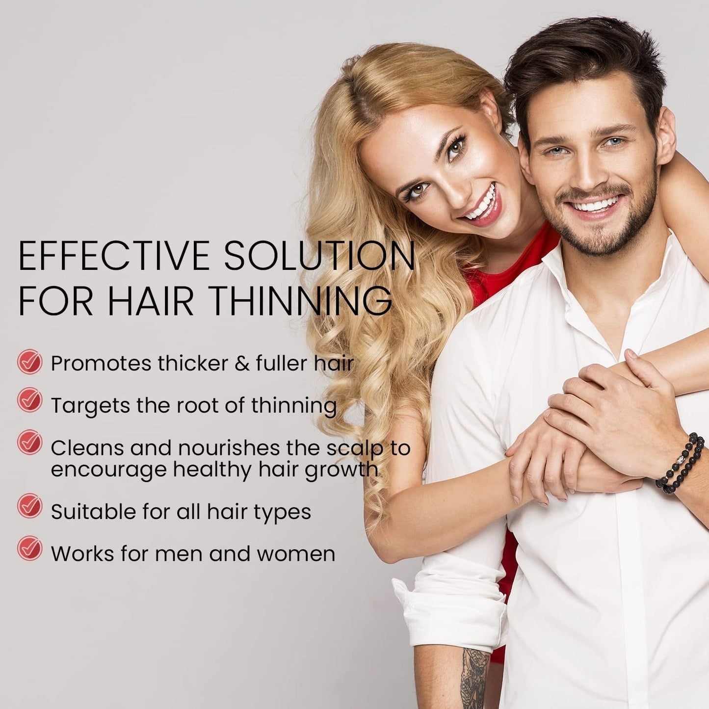 Biotin Hair Growth Shampoo for Men and Women - Treatment for Thinning Hair and Hair Loss - Biotin,Caffeine & Saw Palmetto Enriched Formula for Hair Thickening and Regrowth DHT Blocker 13.5 Floz